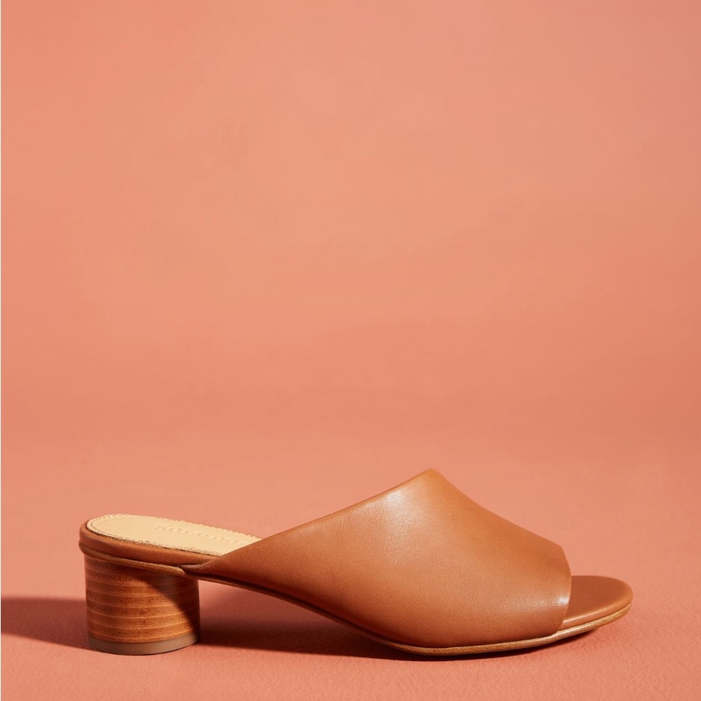 Soludos Milan Brown Mules.